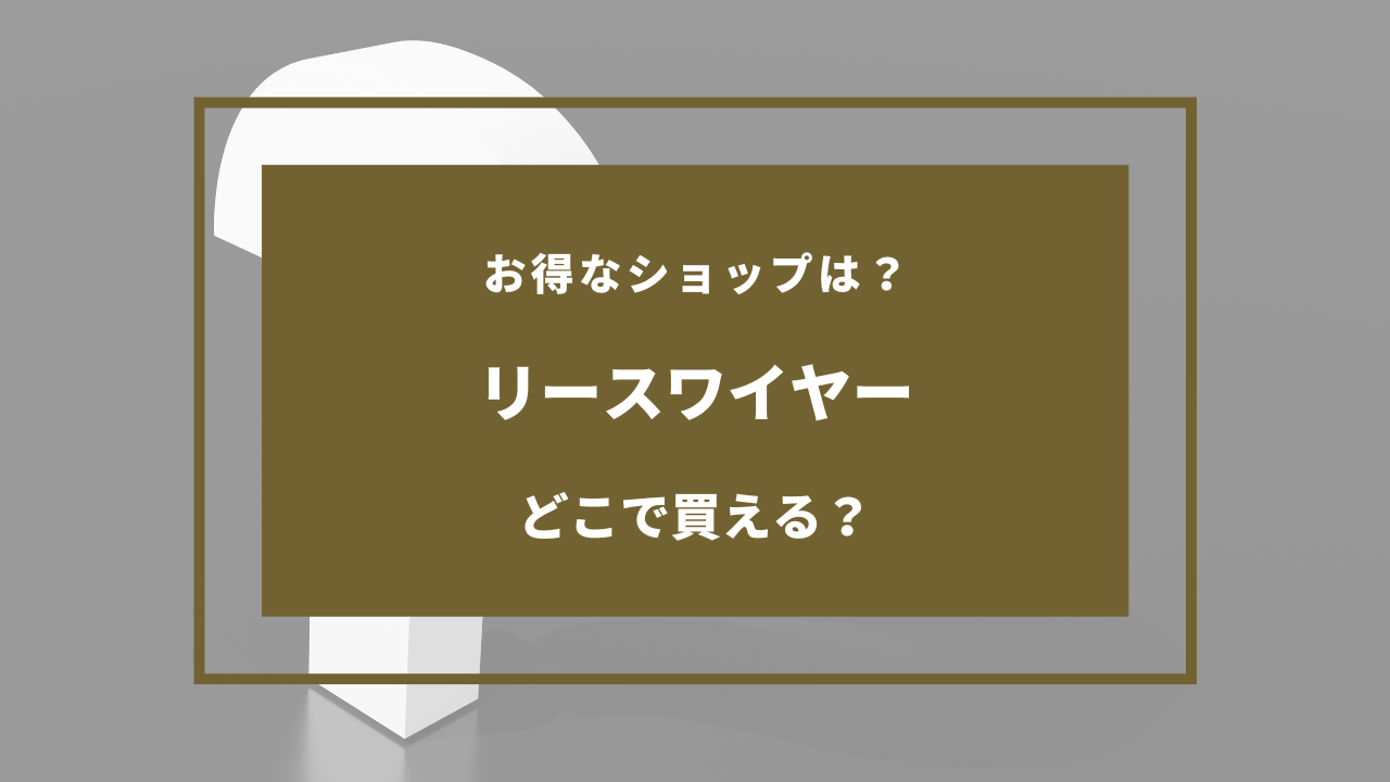 リースワイヤー どこに売ってる